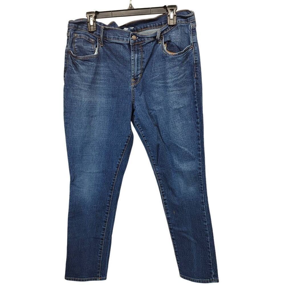 Old Navy Original Skinny Denim Stretch Jeans Women's Size 16 Short